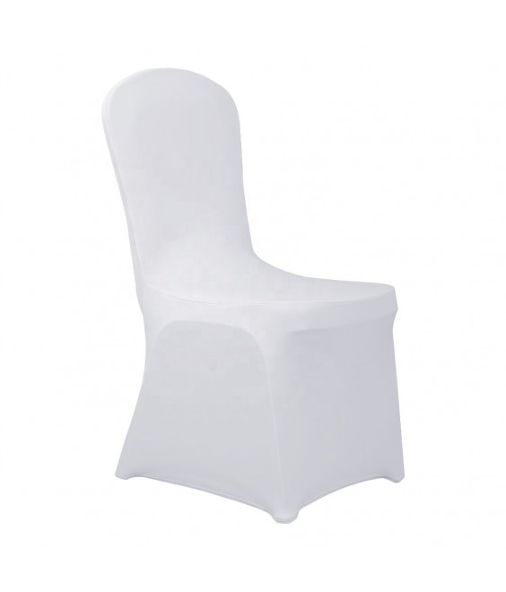 Spandex székszoknya - Fehér